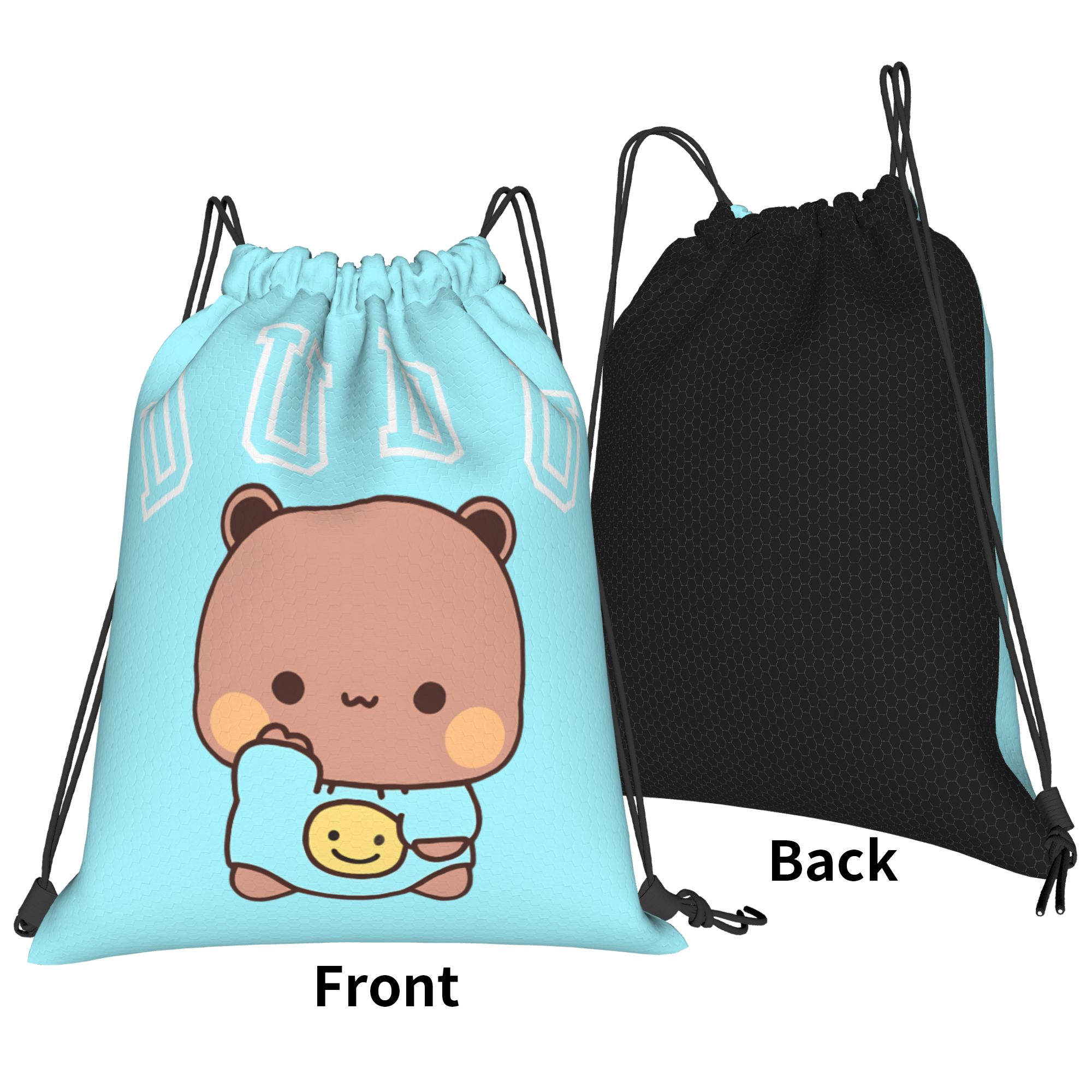 Bubu Dudu Cute Bear Drawstring - Drawstring Gym Bag 评论和价格